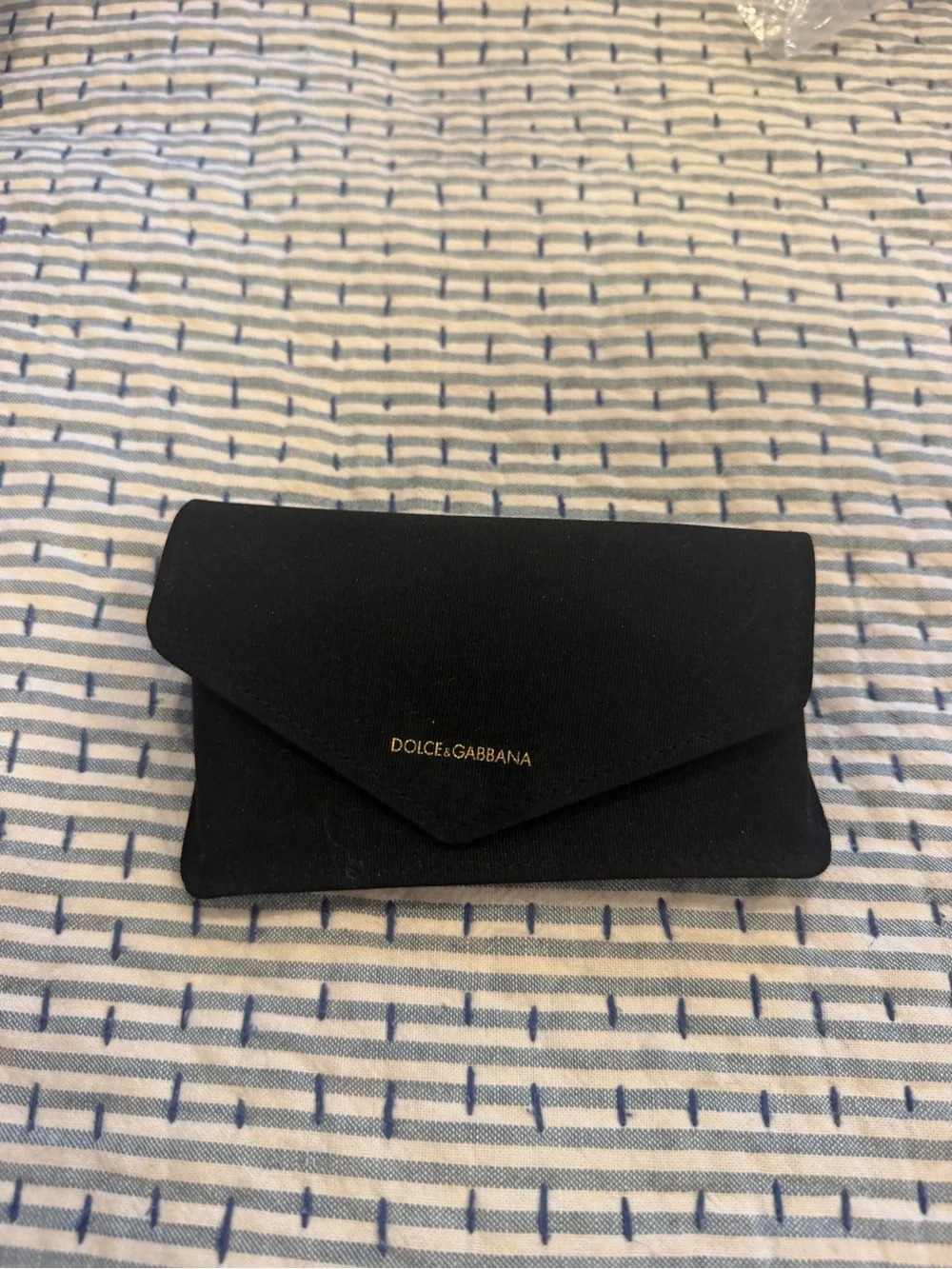 Dolce & Gabbana Black Oversized Square Sunglasses